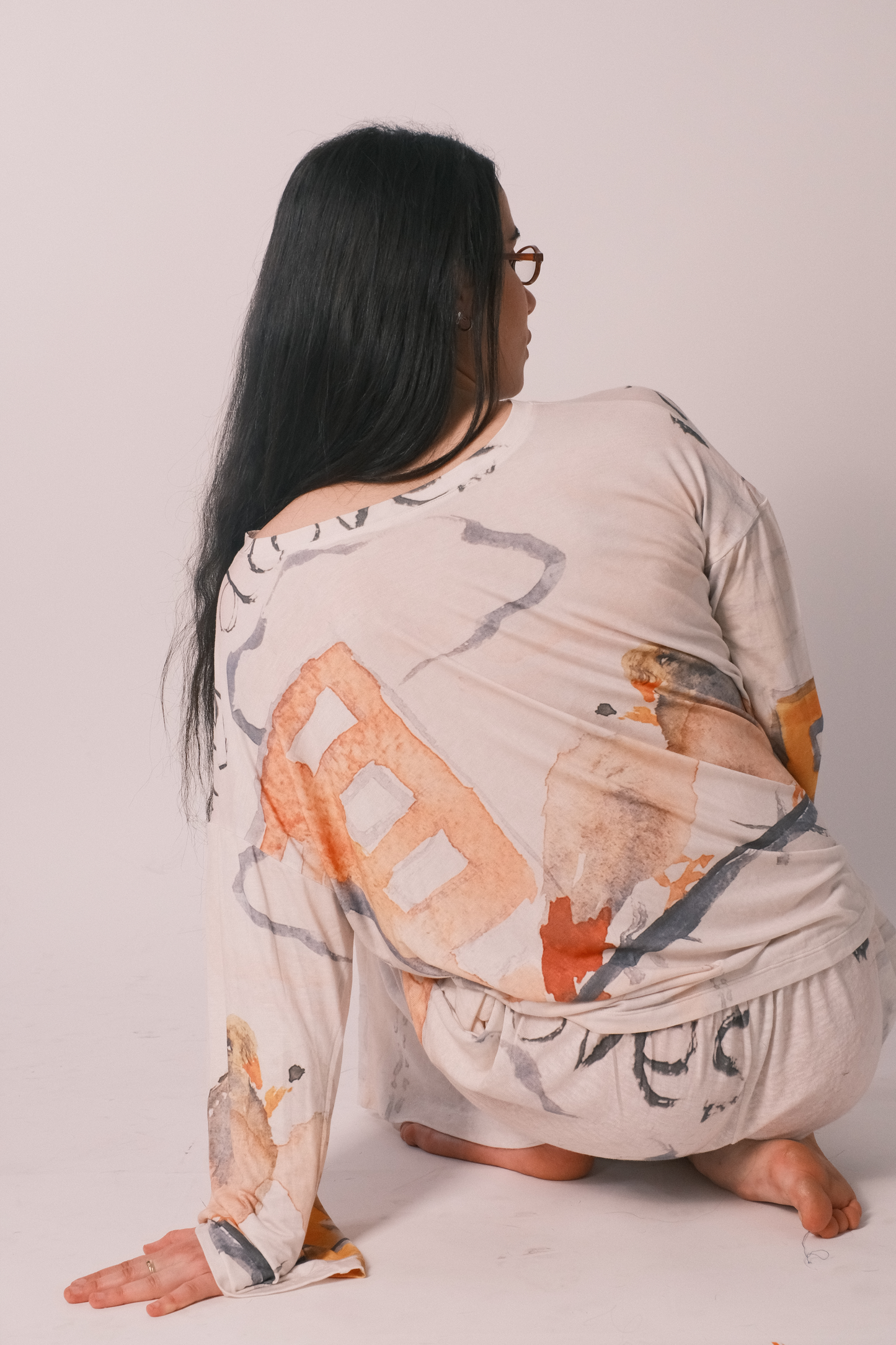 Laughing Doves Long Sleeve (Dana X Ziv Barashi)