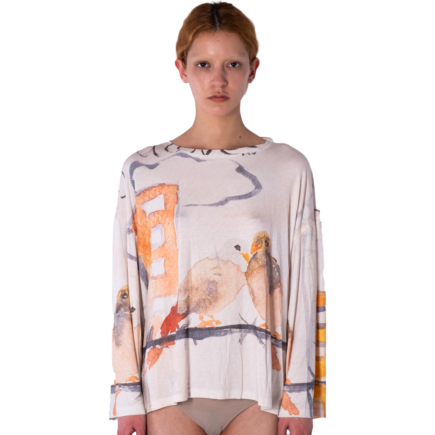 Laughing Doves Long Sleeve (Dana X Ziv Barashi)